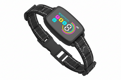 Smart Rechargeable Anti-Bark Dog Collar with HD Display & Waterproof Design